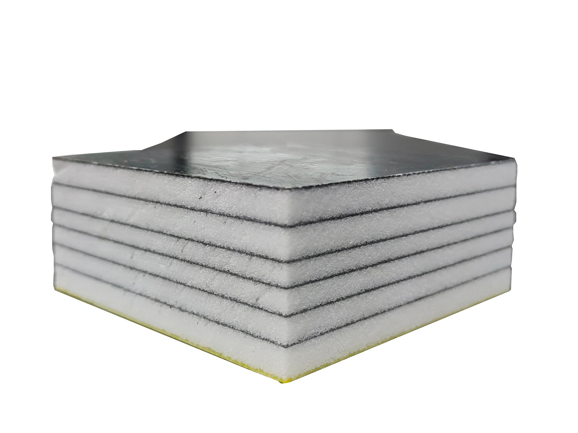 Unbranded stacked core panels for protected handling discussion